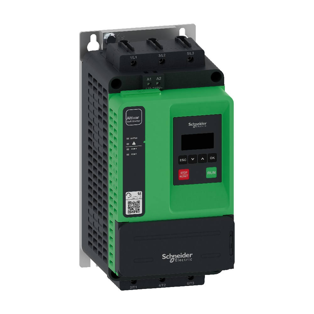 Avviatore statico Altivar ATS430 32A 208-600V per motori asincroni pompe ventole compressori