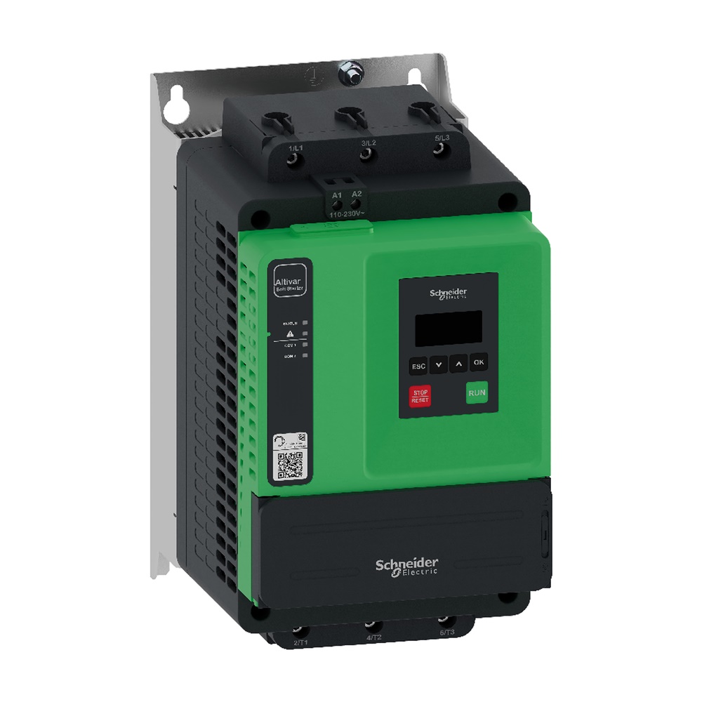 Avviatore statico Altivar ATS430 62A 208-600V per motori asincroni pompe ventole compressori