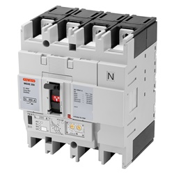 Interruttore scatolato MSXE 160 3P+N 125A 36kA LSI termico FC per distribuzione potenza