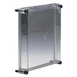 Coperchio trasparente poliuretano 600x600x80mm protezione IP applicazioni elettriche