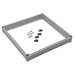 Rialzo spessore per quadri elettrici 600x370x60 mm PA6 RAL7035 industriale e civile