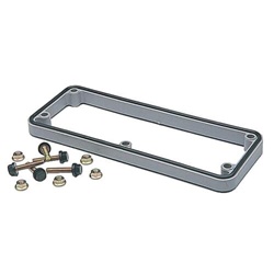 Spessore di accoppiamento APO 300mm RAL7035 poliamide per installazioni elettriche