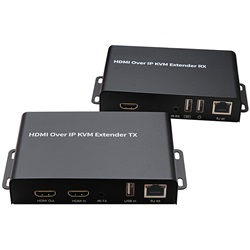 Ripetitore HDMI USB professionale trasmissione stabile 150m cavo CAT6 KVM