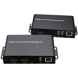 Ripetitore HDMI USB professionale trasmissione stabile 150m cavo CAT6 KVM