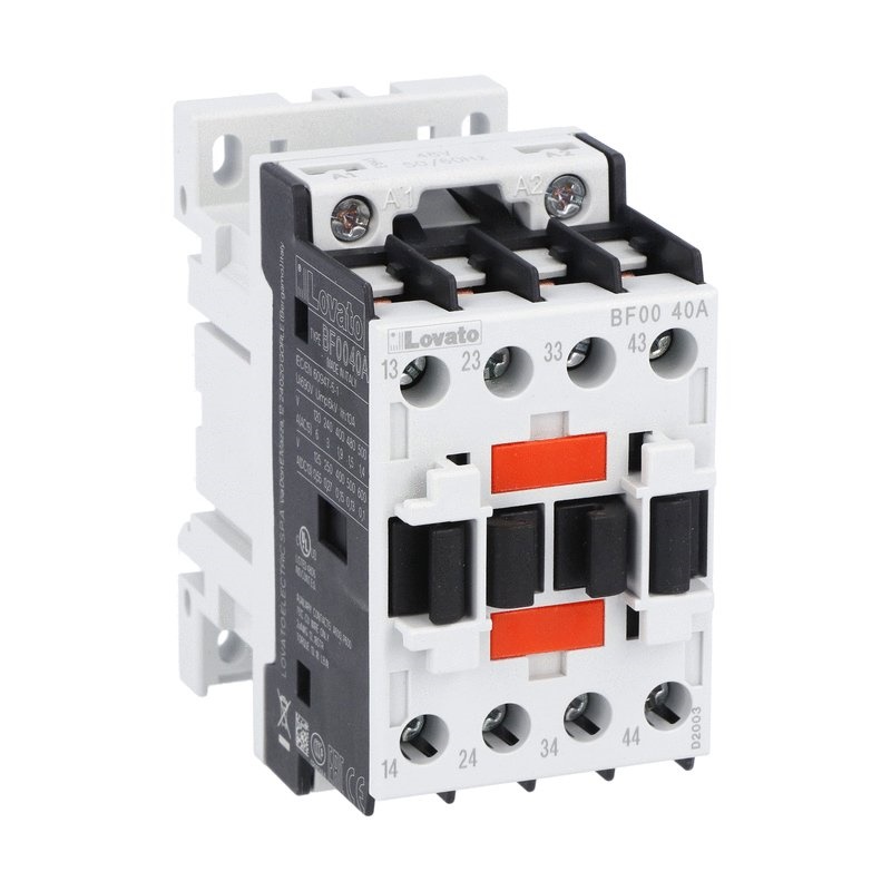 Contattore ausiliario 4 contatti normalmente aperti 220V 60Hz per circuiti di comando AC e DC