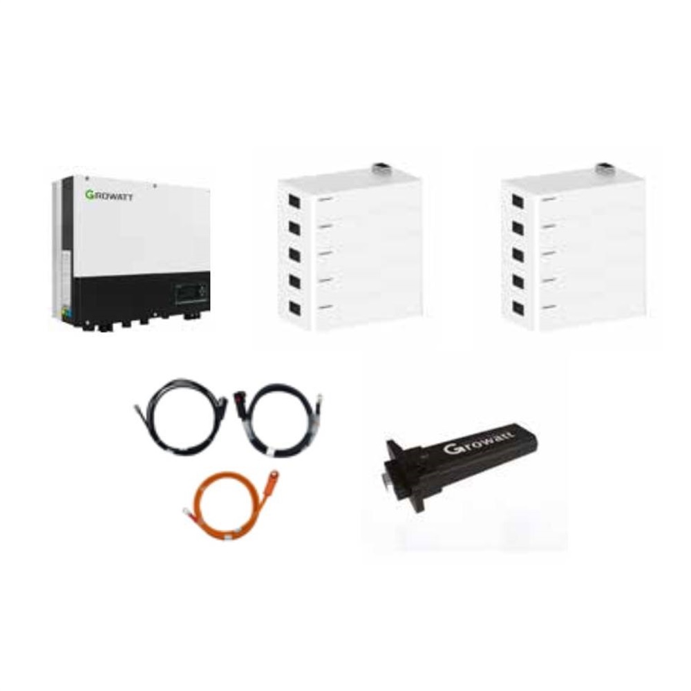 KIT GROWATT 6KW+10KWH