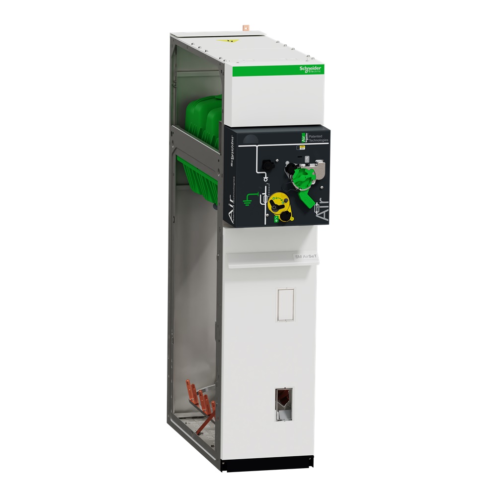 Quadro MT secondaria isolato aria SM AirSeT 24kV 200A 16kA fusibili QM per distribuzione edifici industriali e commerciali