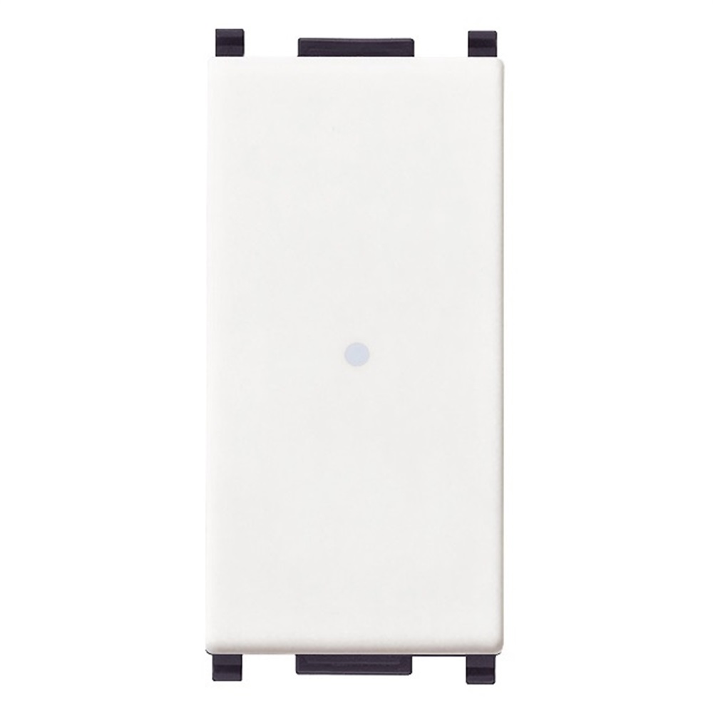 Deviatore 1P 10AX assiale Vimar bianco