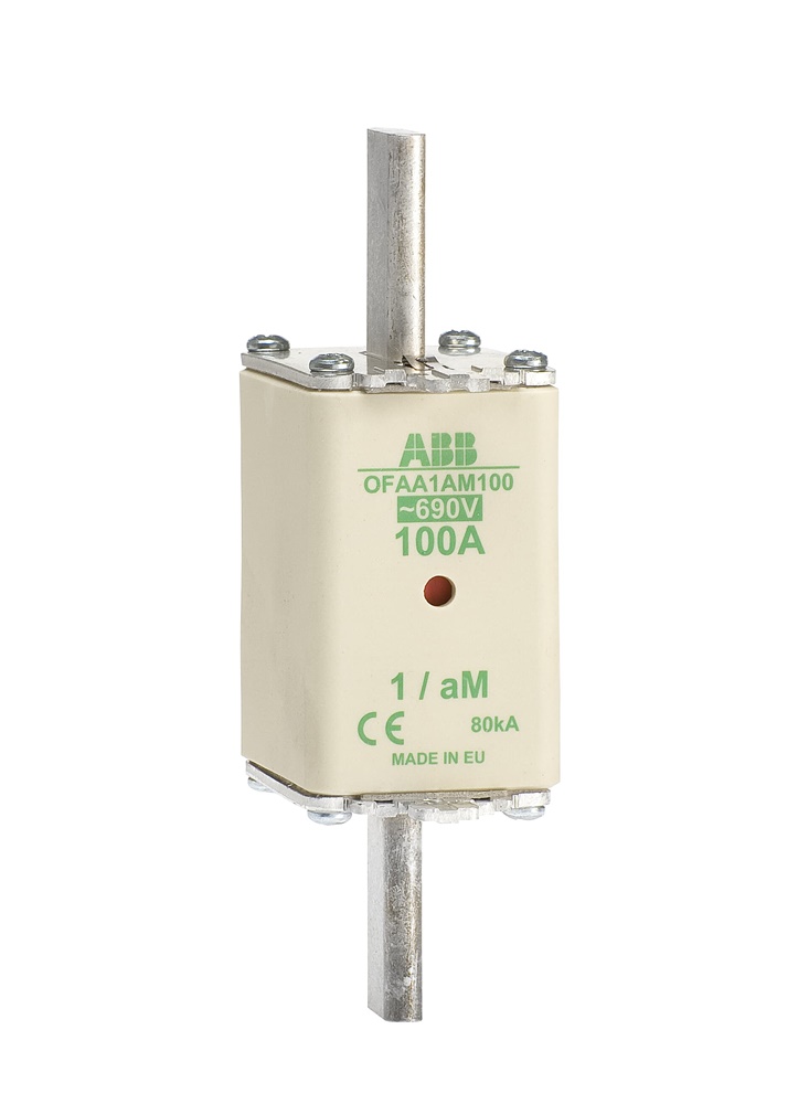 Fusibile NH1 AM 250A 690V alta capacità interruzione per protezione circuiti elettrici industriali e civili