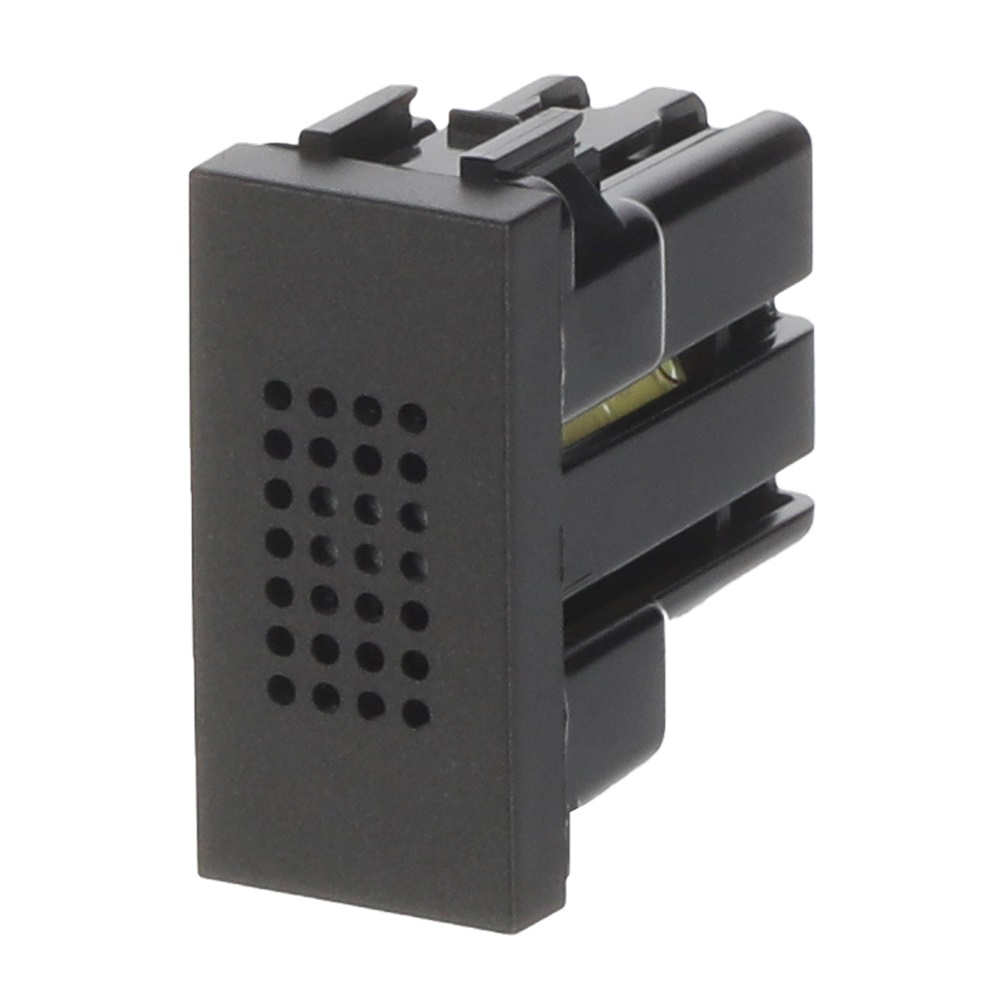 Ronzatore elettrico 75 dB 127-230V modulare colore antracite per segnalazione acustica
