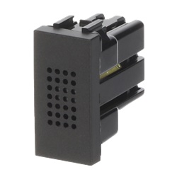 Ronzatore elettrico 75 dB 127-230V modulare colore antracite per segnalazione acustica