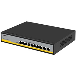 Switch Gigabit 8 porte PoE AT con 2 porte uplink per reti professionali
