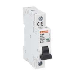 INTERRUTTORE MAGNETOTERMICO 1P D 4A