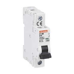 INTERRUTTORE MAGNETOTERMICO 1P D 4A