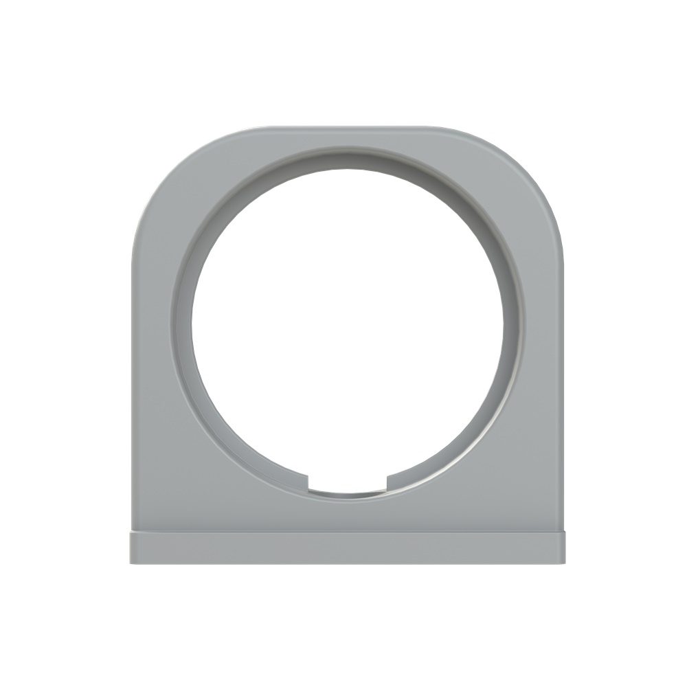 Conduit supporto monopezzo grigio PA6 per fissaggio cavi NW48 settore elettrico