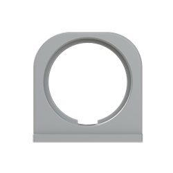 Conduit supporto monopezzo grigio PA6 per fissaggio cavi NW48 settore elettrico