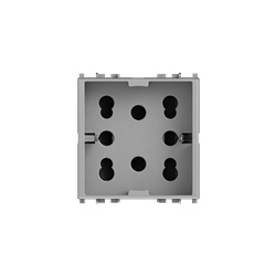 Interruttore Vimar Plana Silver 16A 2 moduli per impianti elettrici domestici