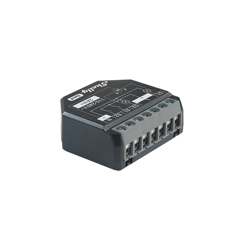 Shelly 2PM Gen4 dispositivo controllo intelligente carichi domotica residenziale e professionale monitoraggio consumi