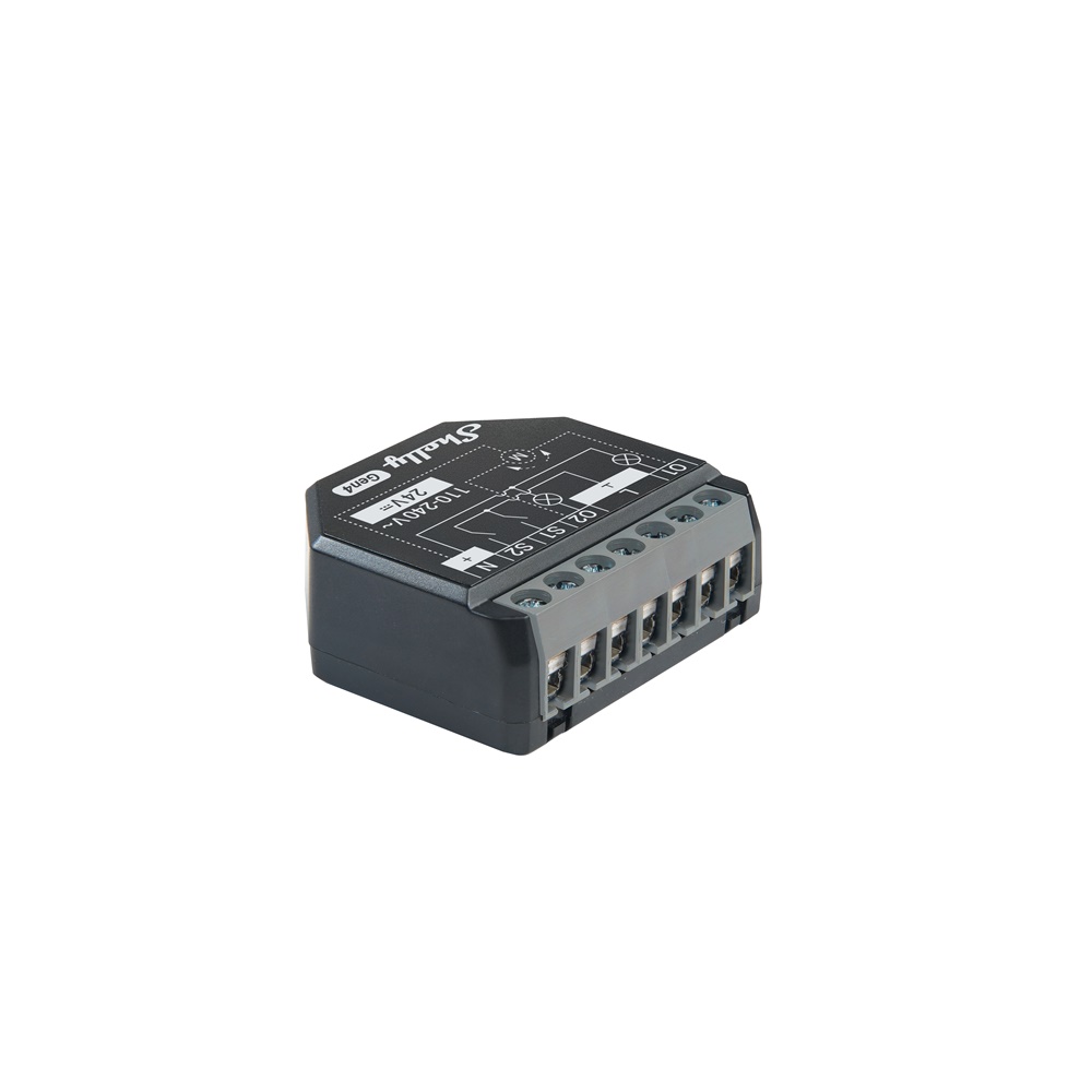 Shelly 2PM Gen4 dispositivo gestione energetica compatto installazione semplice
