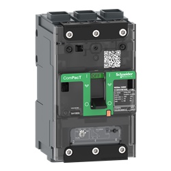 Interruttore scatolato Compact NSXm 80A 3 poli 50kA 415VAC sganciatore TMD EverLink BT standard