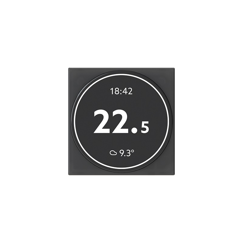 Termostato Smart Swipe Matix Go 230V modulare per impianti domotici