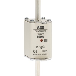Fusibile NH2 GG 315A 500V per protezione circuiti elettrici industriali e civili