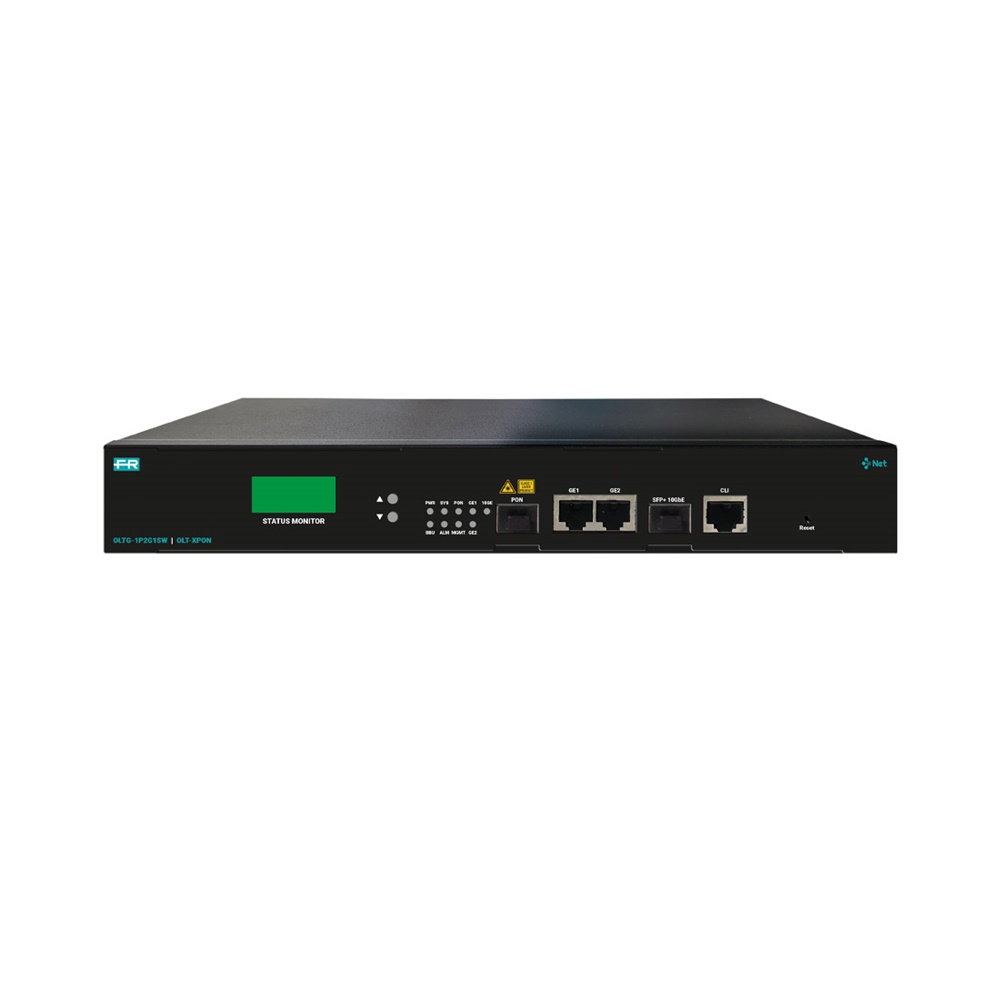 OLT GPON 1PON 2GE 1SFP+ terminale ottico per FTTP FTTO FTTR piccole medie reti fibra ottica