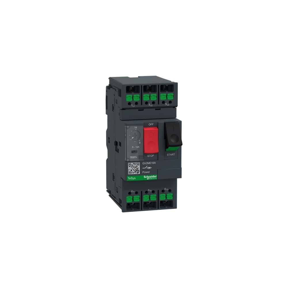 Interruttore magnetotermico modulare 9-14A snap in per impianti residenziali e industriali