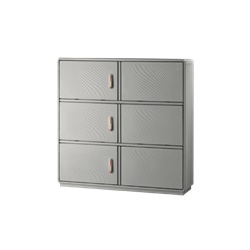 Armadio vetroresina IP55 3 vani 1120x1150x460 mm per quadri elettrici industriali