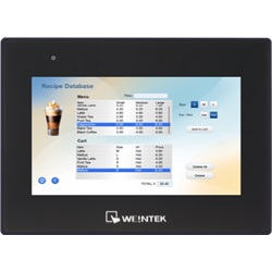 Pannello operatore HMI touch 7 cMT, 2 Ethernet
