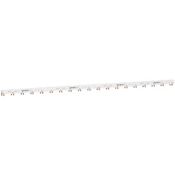 Pettine collegamento tagliabile Acti9 iC40 Aux+1P+N 48 moduli 80A IP20 bianco