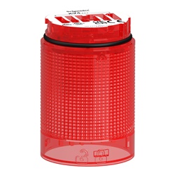 Elemento luminoso LED rosso fisso 24V colonna modulare Harmony XV4 Ø40mm IP65 industriale
