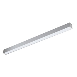 Sospensione plafone LED 54W 4000K CRI90 grigia per ambienti interni uffici e negozi