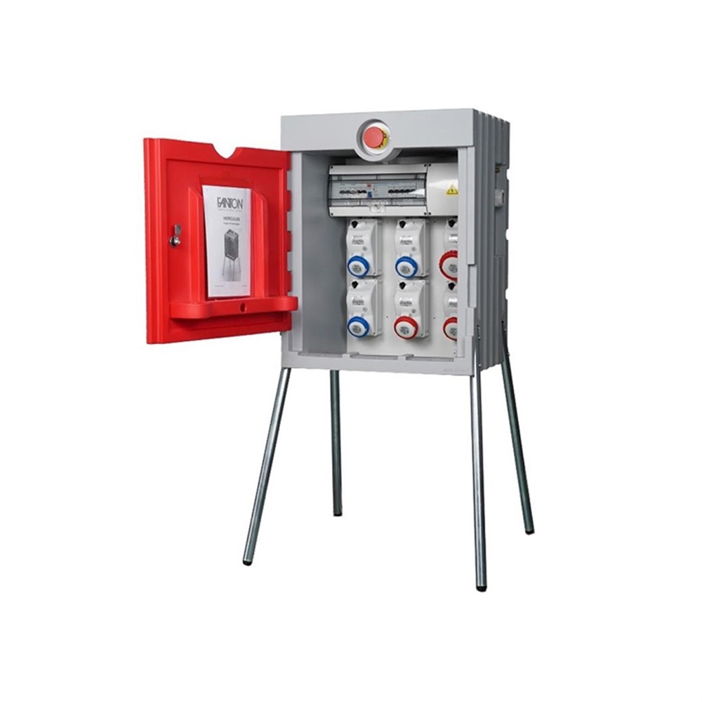 Quadro elettrico HERC ASC 6 prese rapide 4 morsettiere emergenza controllo impianti