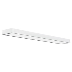 Sospensione LED bianca 114W 4000K CRI90 design lineare per soffitto e sospensione