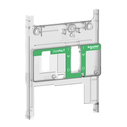 Coperchio frontale trasparente retrofit 4 poli per interruttori ComPacT NSXm IP40 uso industriale e civile