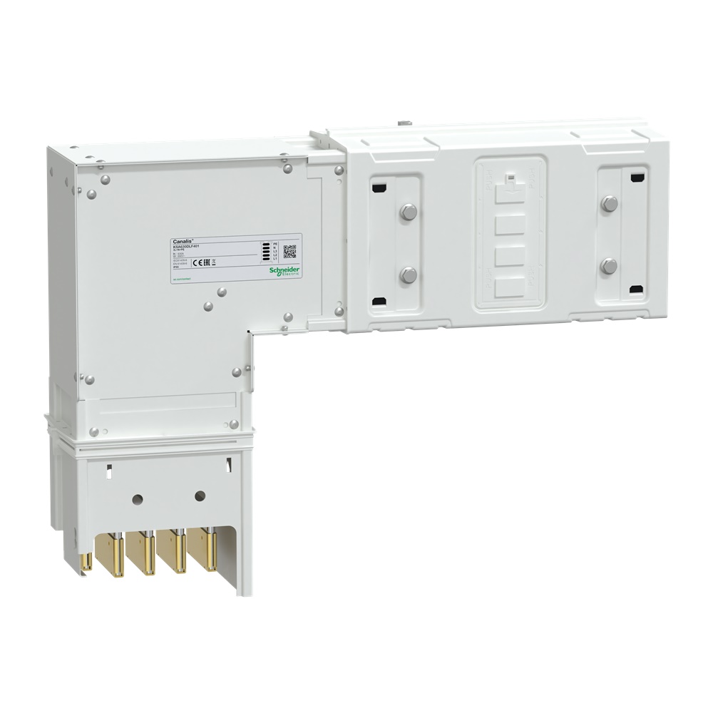 Angolare verticale esterno 4 poli 1000A distribuzione elettrica industriale