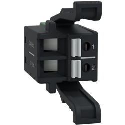 Morsettiera a molla 2 punti passo 5 mm per moduli alimentazione Modicon Edge I/O NTS