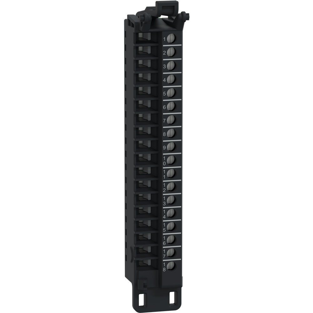 Morsettiera a vite 18 punti passo 3,81 mm senza copertura per Modicon Edge I/O NTS