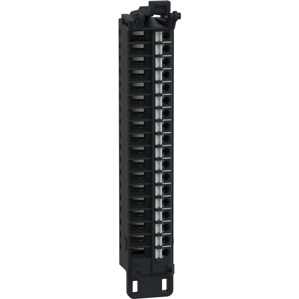 Morsettiera a molla 18 punti passo 3,81 mm senza copertura per Modicon Edge I/O NTS uso modulo corto IP20