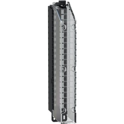 Morsettiera a molla 18 punti passo 5 mm con copertura per moduli Modicon Edge I/O NTS alta altezza IP20