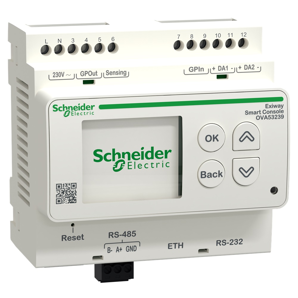 Modulo controllo linea DALI Smart System DiCube 128 apparecchi bianco per automazione illuminazione
