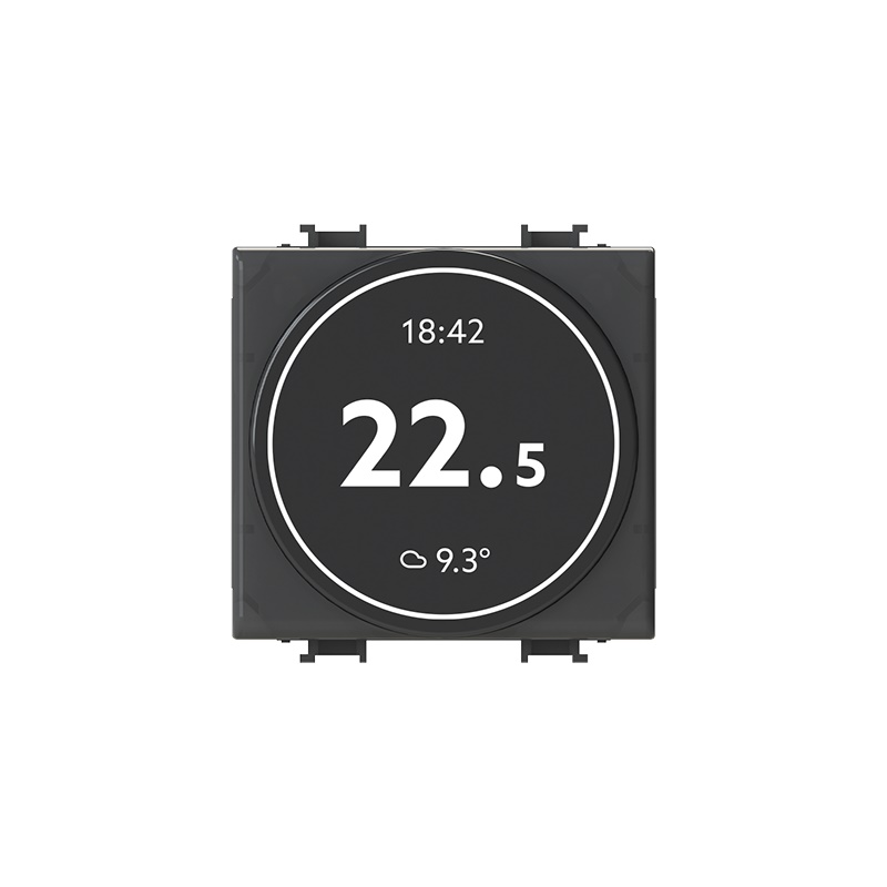 Termostato Smart Swipe Matix 230V CA compatibile Google Assistant Alexa controllo touch modulare
