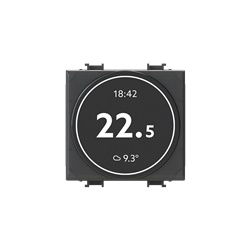 Termostato Smart Swipe Matix 230V CA compatibile Google Assistant Alexa controllo touch modulare