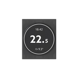 Termostato smart Swipe linea 230V comando tasto compatibile Google Alexa