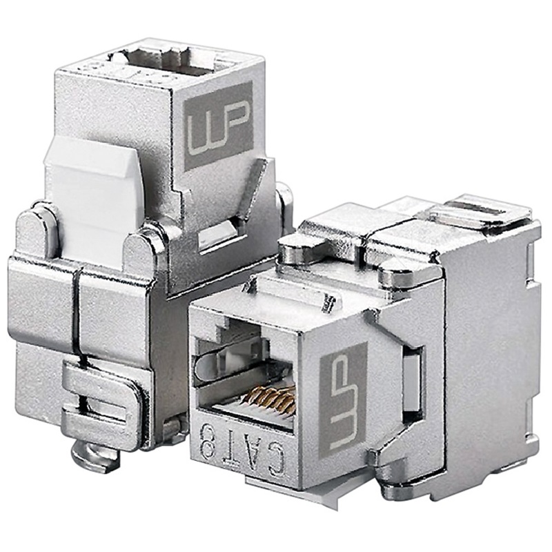 Presa Keystone Pro Toolless Cat.8 installazione rapida connessione stabile reti alta velocità