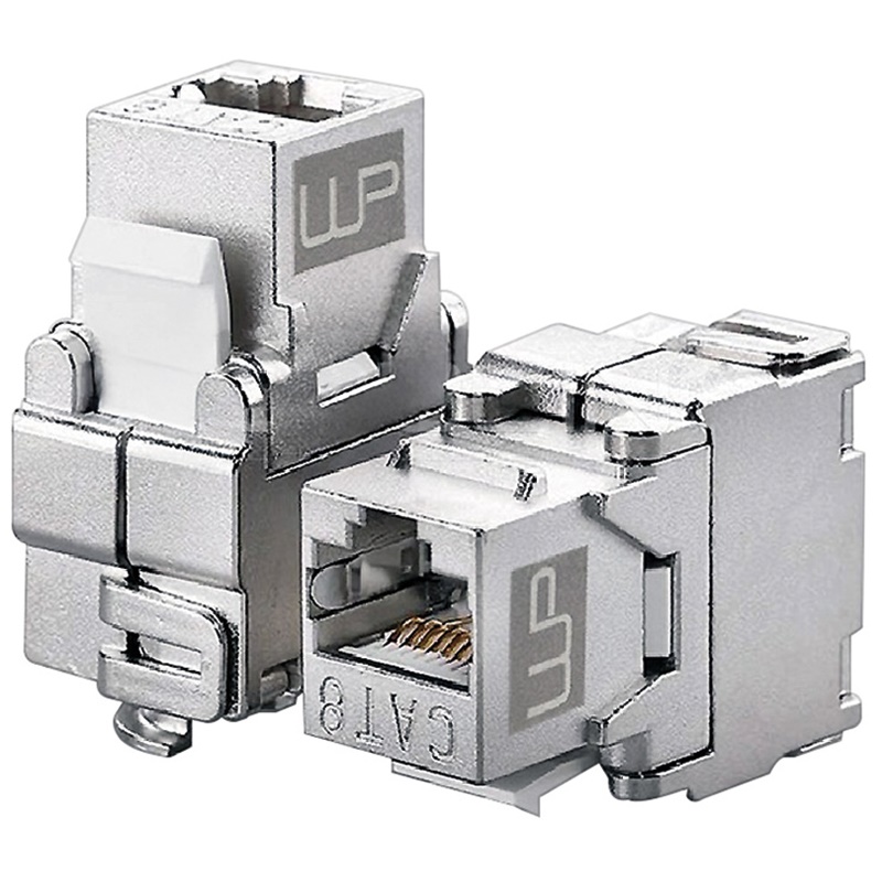 Presa Keystone Pro Toolless Cat.8 installazione rapida connessione stabile reti alta velocità