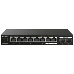 Switch rete 8 porte 2,5G 2 porte SFP+ fibra ottica prestazioni elevate ambiente professionale