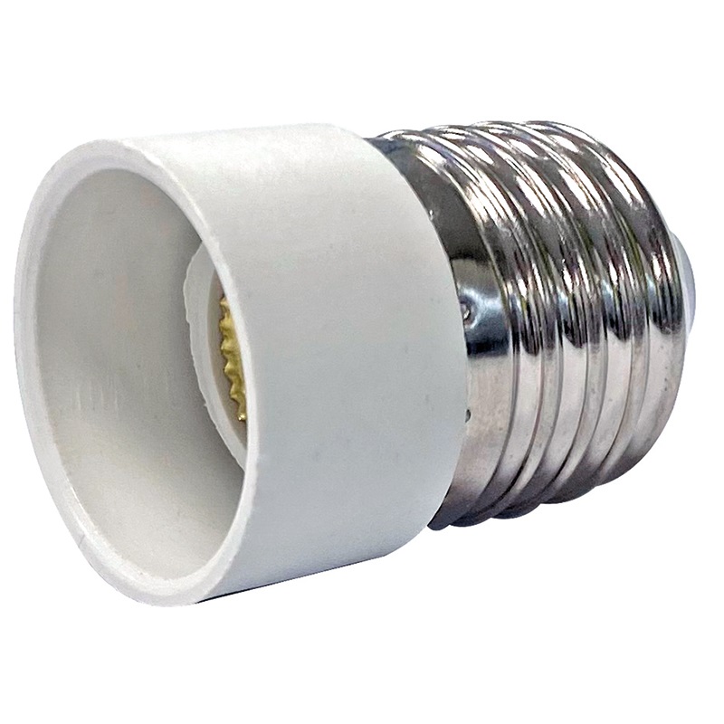 Adattatore elettrico da E27 a E14 resistente per installazioni domestiche e professionali