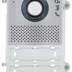 Modulo frontale audio video Pixel grigio per impianti elettrici residenziali e commerciali